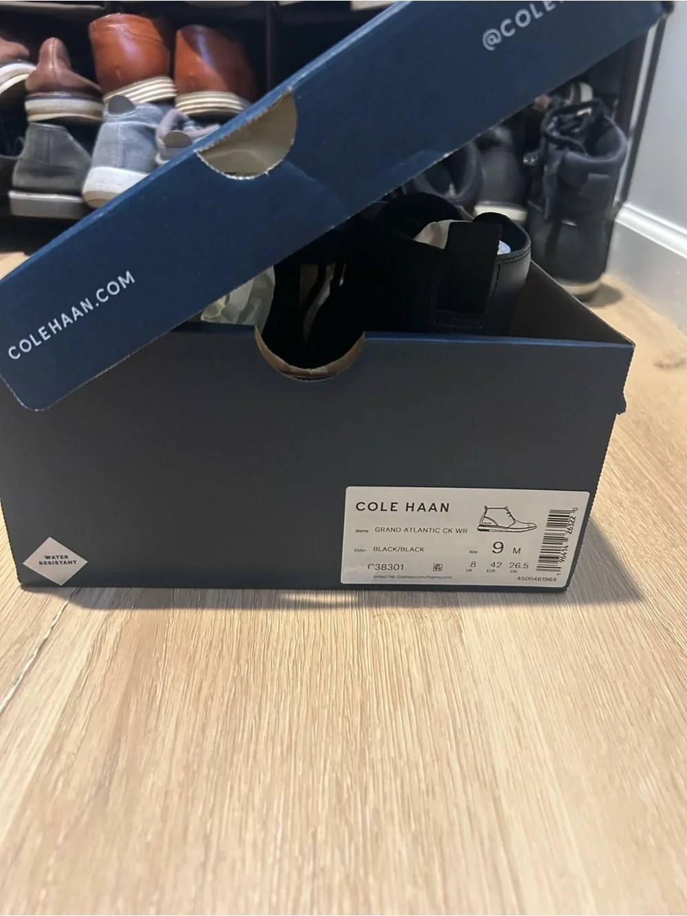 Cole Haan Black Leather Chukka Boots - Lace-Up Men’s Boots